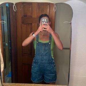 Madewell overall shorts